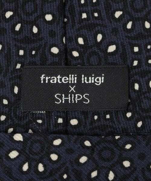 SHIPS / シップス ネクタイ | Fratelli Luigi: メダリオン ウール プリント ネクタイ | 詳細3