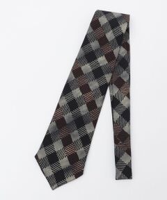 SHIPS / シップス ネクタイ | FratelliLuigi: ウール ダスティー チェック ネクタイ