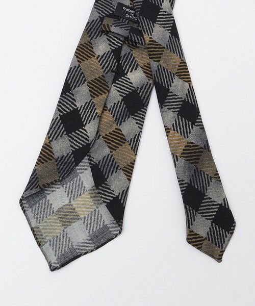 SHIPS / シップス ネクタイ | FratelliLuigi: ウール ダスティー チェック ネクタイ | 詳細1