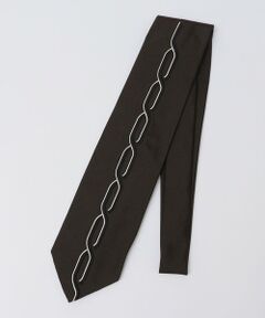 SHIPS / シップス ネクタイ | BLECK: シルク エンブロイダリ— チェーン ネクタイ