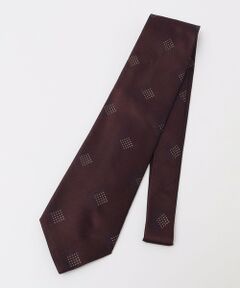 SHIPS / シップス ネクタイ | 【SHIPS別注】Stefano cau: シルク ジャカード スクエア コモン ネクタイ