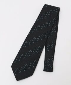 SHIPS / シップス ネクタイ | 【SHIPS別注】Stefano Cau: ウール プリント メランジ ストライプ ネクタイ