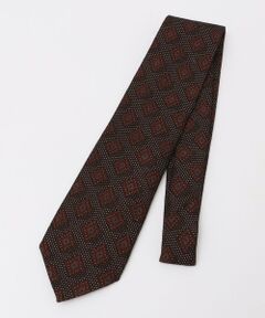 SHIPS / シップス ネクタイ | 【SHIPS別注】Stefano Cau:ウール プリント ドット コモン ネクタイ