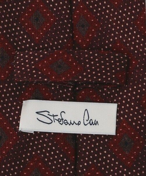 SHIPS / シップス ネクタイ | 【SHIPS別注】Stefano Cau:ウール プリント ドット コモン ネクタイ | 詳細3