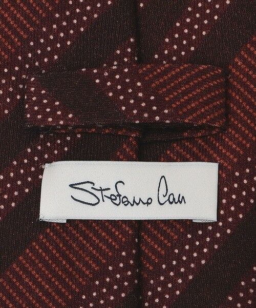 SHIPS / シップス ネクタイ | 【SHIPS別注】Stefano Cau: ウール プリント ドット ストライプ ネクタイ | 詳細3