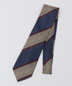 SHIPS / シップス ネクタイ | SHIPS: ラグジュアリー シルク ヘリンボーン ストライプ ネクタイ