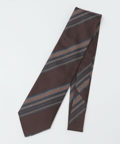 SHIPS / シップス ネクタイ | SHIPS: ラグジュアリー シルク メランジ ストライプ ネクタイ