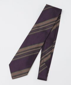 SHIPS / シップス ネクタイ | SHIPS: ラグジュアリー シルク メランジ ストライプ ネクタイ