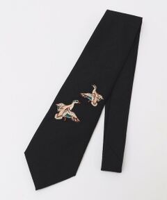 SHIPS / シップス ネクタイ | 【SHIPS別注】Stefano Cau: エンブロイダリー アニマル ネクタイ