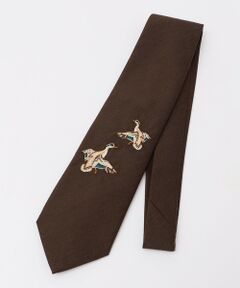 SHIPS / シップス ネクタイ | 【SHIPS別注】Stefano Cau: エンブロイダリー アニマル ネクタイ