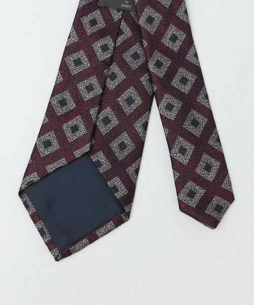 SHIPS / シップス ネクタイ | Puccini: シルク ジャカード スクエア コモン ネクタイ | 詳細1