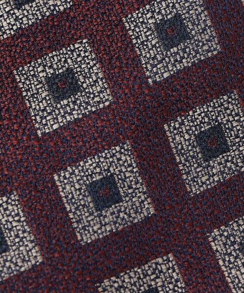 SHIPS / シップス ネクタイ | Puccini: シルク ジャカード スクエア コモン ネクタイ | 詳細3