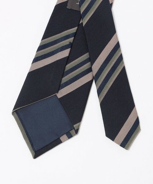 SHIPS / シップス ネクタイ | Puccini: ヘリンボーン マルチ ストライプ ネクタイ | 詳細2