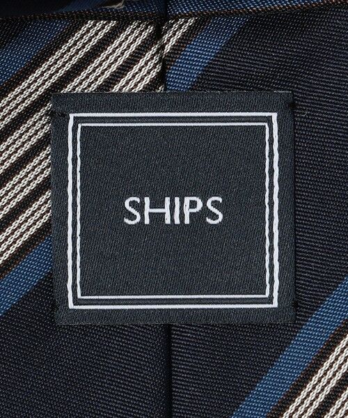 SHIPS / シップス ネクタイ | SHIPS: シルク サテン ストライプ ネクタイ | 詳細2