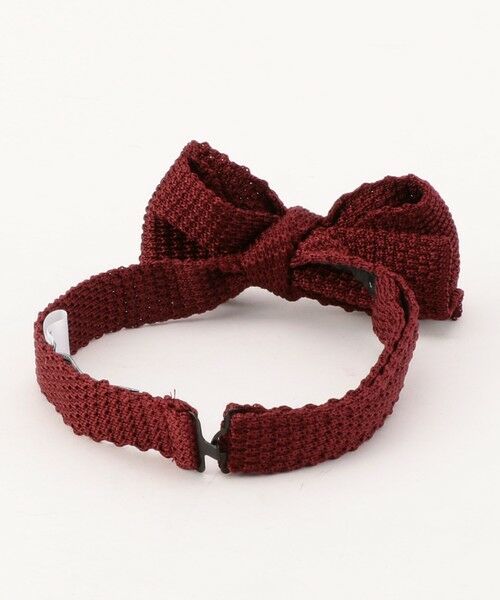 SHIPS / シップス ネクタイ | SHIPS: CANEPAファブリック ニット 蝶ネクタイ | 詳細1