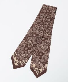 SHIPS / シップス マフラー・ショール・スヌード・ストール | BLECK: コットン/リネン/シルク フラワーメダリオン スカーフ