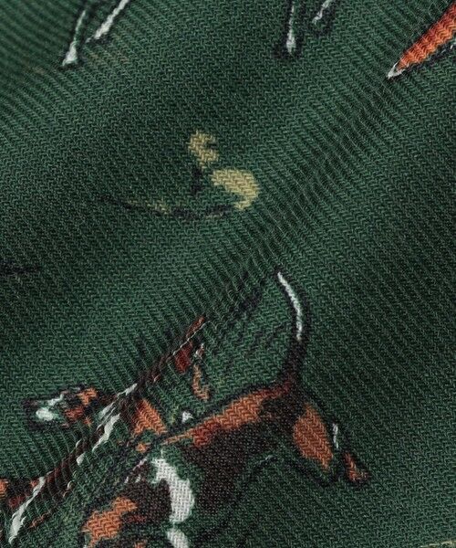 SHIPS / シップス マフラー・ショール・スヌード・ストール | Vincenzo Miozza: アニマル プリント スカーフ | 詳細2