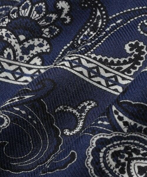 SHIPS / シップス マフラー・ショール・スヌード・ストール | Vincenzo Miozza: ペイズリー プリント スカーフ | 詳細2