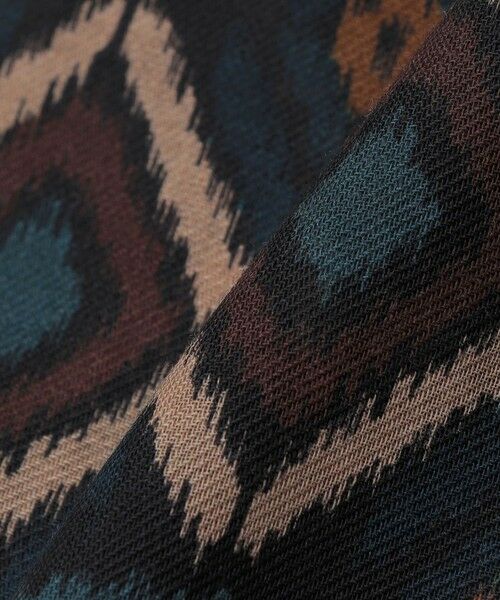 SHIPS / シップス マフラー・ショール・スヌード・ストール | Holliday＆Brown: ウール トライバル プリント ストール | 詳細3