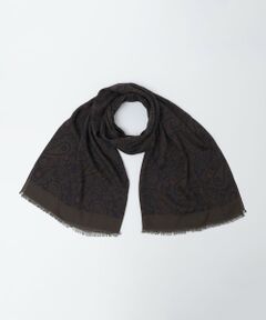 SHIPS / シップス マフラー・ショール・スヌード・ストール | Puccini: ウール プリンテッド ペイズリー ストール