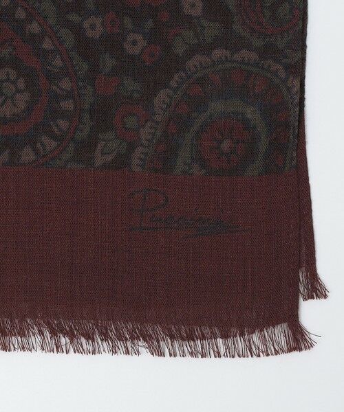 SHIPS / シップス マフラー・ショール・スヌード・ストール | Puccini: ウール プリンテッド ペイズリー ストール | 詳細2