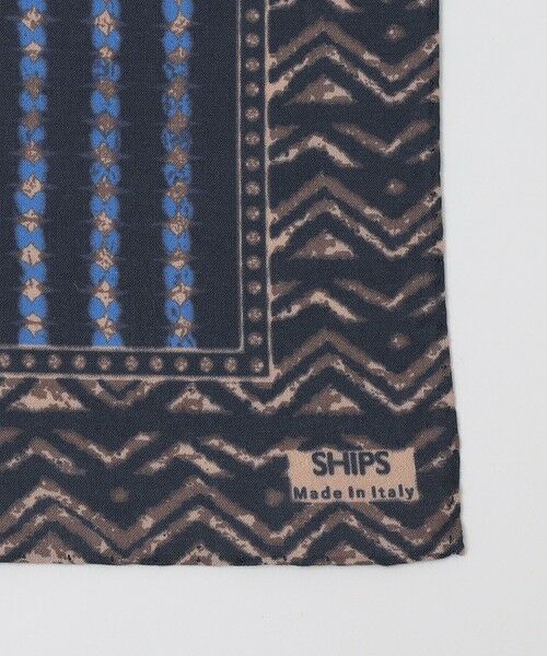 SHIPS / シップス マフラー・ショール・スヌード・ストール | SHIPS: パターン デザイン バンダナ | 詳細1