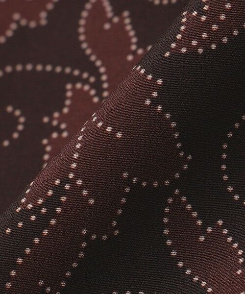 SHIPS / シップス マフラー・ショール・スヌード・ストール | 【SHIPS別注】STEFANO CAU: リーフモチーフ フリンジ ストール | 詳細3