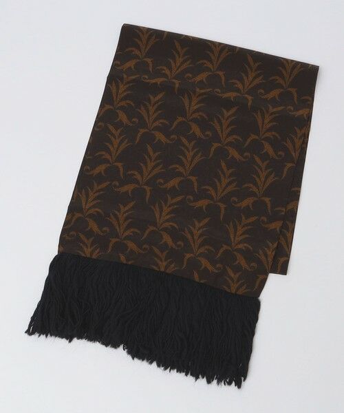 SHIPS / シップス マフラー・ショール・スヌード・ストール | 【SHIPS別注】Stefano Cau: シルク フリンジ ストール フィオラーレ | 詳細1