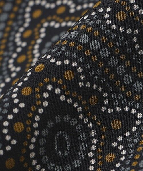 SHIPS / シップス マフラー・ショール・スヌード・ストール | 【SHIPS別注】Stefano Cau: シルク フリンジ ストール モチーフ | 詳細3