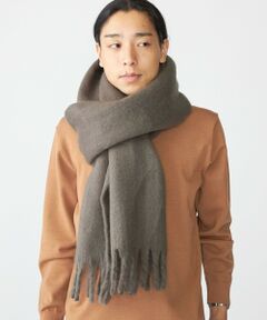 SHIPS / シップス マフラー・ショール・スヌード・ストール | 【WEB限定】SHIPS:〈洗濯機可能〉ボリューム マフラー (ソリッド)