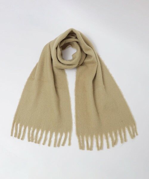 SHIPS / シップス マフラー・ショール・スヌード・ストール | 【WEB限定】SHIPS:〈洗濯機可能〉ボリューム マフラー (ソリッド) | 詳細2