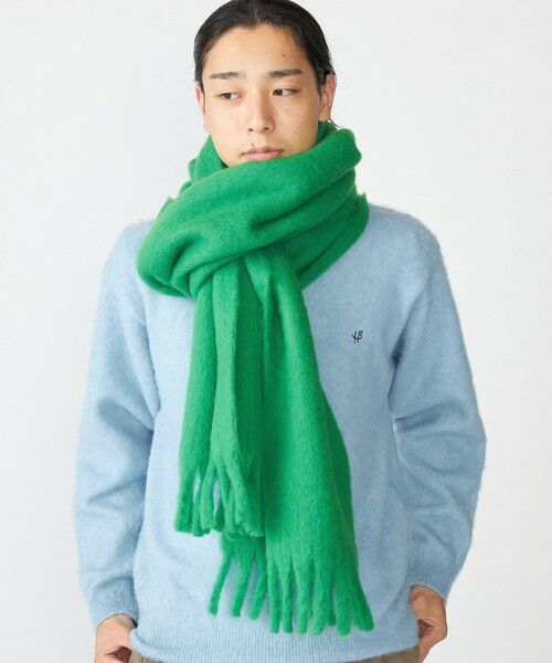 SHIPS / シップス マフラー・ショール・スヌード・ストール | 【WEB限定】SHIPS:〈洗濯機可能〉ボリューム マフラー (ソリッド) | 詳細8