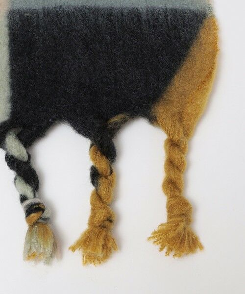 SHIPS / シップス マフラー・ショール・スヌード・ストール | 【WEB限定】SHIPS:〈洗濯機可能〉ツイストフリンジ ボリューム マフラー (ジオメトリック) | 詳細7
