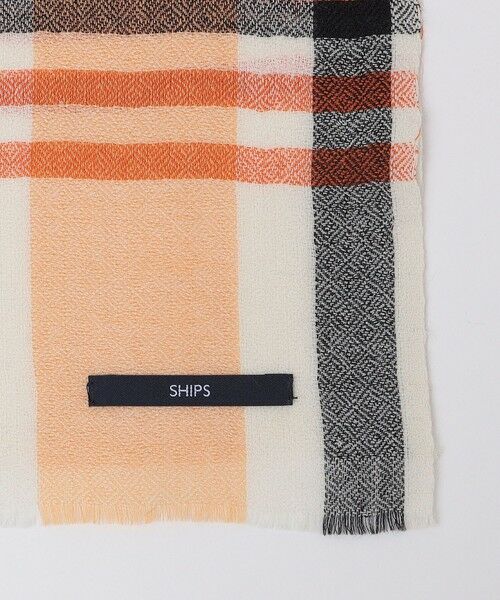 SHIPS / シップス マフラー・ショール・スヌード・ストール | Qadri: INDIA WOOL/SILK STOLE | 詳細2