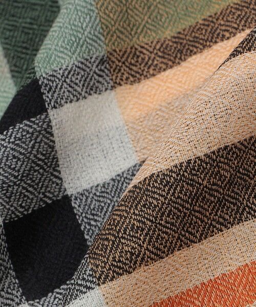 SHIPS / シップス マフラー・ショール・スヌード・ストール | Qadri: INDIA WOOL/SILK STOLE | 詳細3