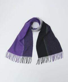 SHIPS / シップス マフラー・ショール・スヌード・ストール | SHIPS: パネル カシミヤ ダブルフェイス マフラー