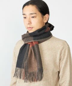 SHIPS / シップス マフラー・ショール・スヌード・ストール | SHIPS: チェック カシミヤ ダブルフェイス マフラー