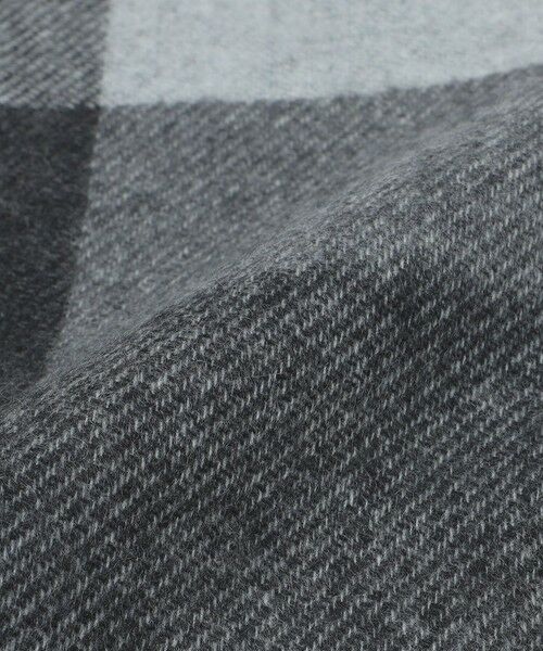 SHIPS / シップス マフラー・ショール・スヌード・ストール | SHIPS: チェック カシミヤ ダブルフェイス マフラー | 詳細1