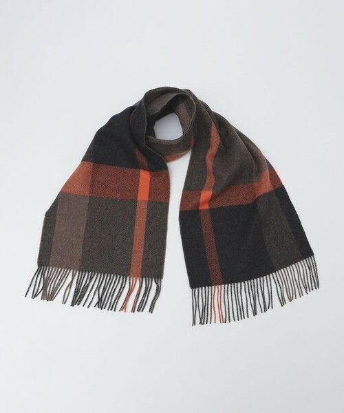 SHIPS / シップス マフラー・ショール・スヌード・ストール | SHIPS: チェック カシミヤ ダブルフェイス マフラー | 詳細5