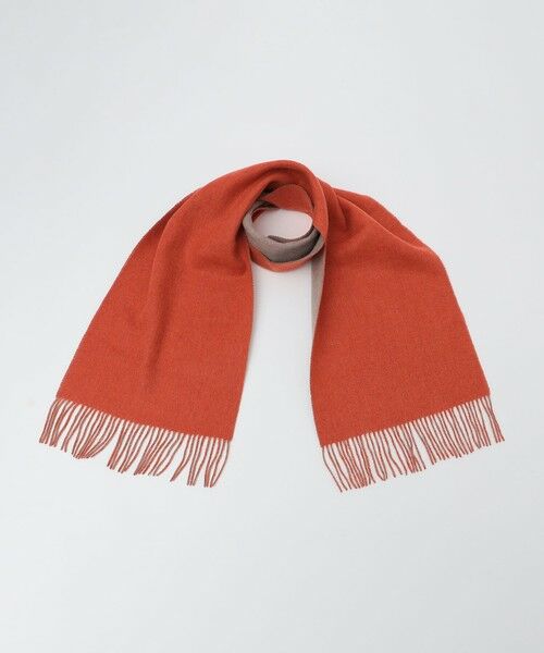 SHIPS / シップス マフラー・ショール・スヌード・ストール | SHIPS: ソリッド カシミヤ ダブルフェイス マフラー | 詳細2