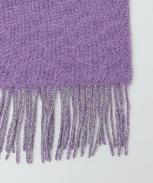 SHIPS / シップス マフラー・ショール・スヌード・ストール | SHIPS: ソリッド カシミヤ ダブルフェイス マフラー | 詳細4
