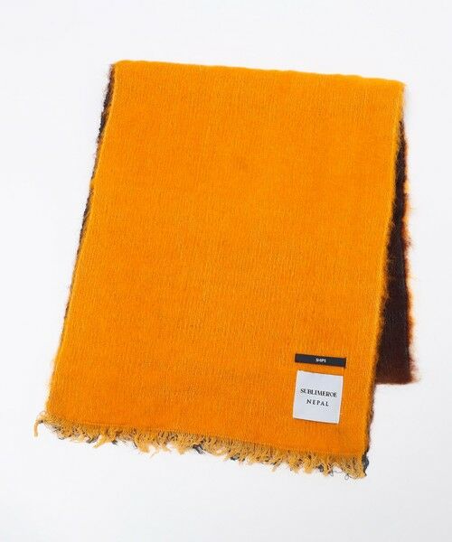 SHIPS / シップス マフラー・ショール・スヌード・ストール | 【SHIPS別注】SUBLIME: 2トーン ドロップダイ ストール | 詳細2