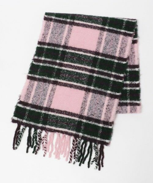 SHIPS / シップス マフラー・ショール・スヌード・ストール | MARCEL LASSANCE: BOUCLE CHECK MUFFLER | 詳細1