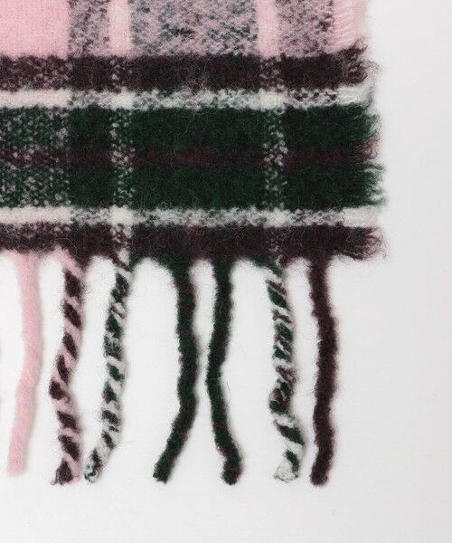 SHIPS / シップス マフラー・ショール・スヌード・ストール | MARCEL LASSANCE: BOUCLE CHECK MUFFLER | 詳細2