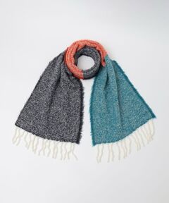 SHIPS / シップス マフラー・ショール・スヌード・ストール | MARCEL LASSANCE: BOUCLE 3PANEL MUFFLER