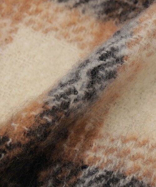 SHIPS / シップス マフラー・ショール・スヌード・ストール | 【WEB限定】SHIPS: オンブレチェック ボリューム マフラー | 詳細4