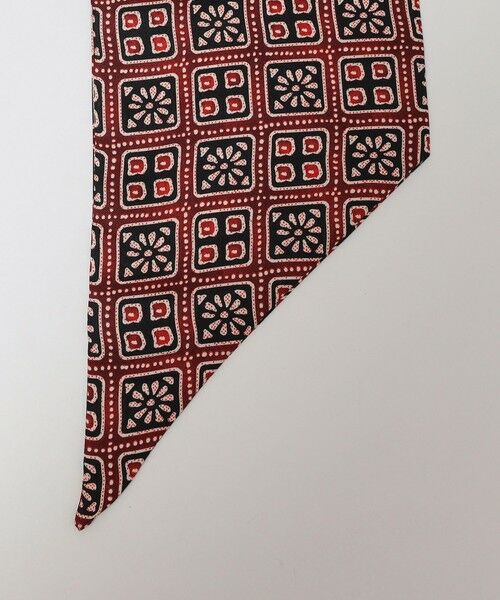 SHIPS / シップス マフラー・ショール・スヌード・ストール | 【SHIPS別注】Stefano cau: バティック プリント スカーフ | 詳細2