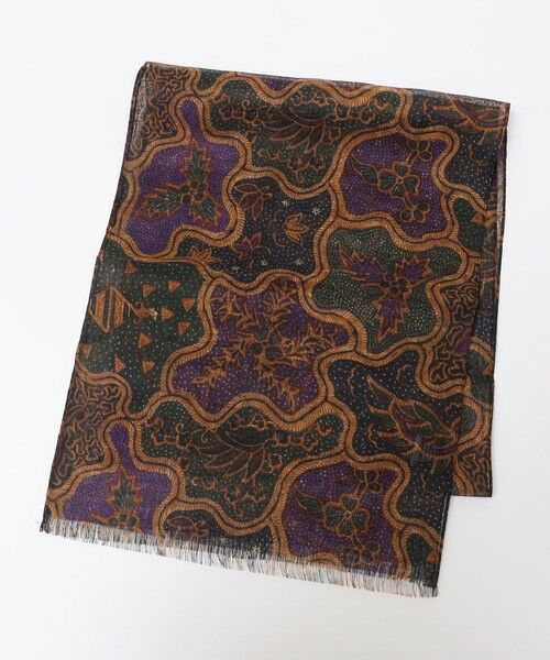 SHIPS / シップス マフラー・ショール・スヌード・ストール | CANEPA: バティック プリント ストール | 詳細1
