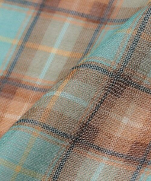 SHIPS / シップス マフラー・ショール・スヌード・ストール | Vincenzo Miozza: コットン/リネン タータンチェック スカーフ | 詳細2