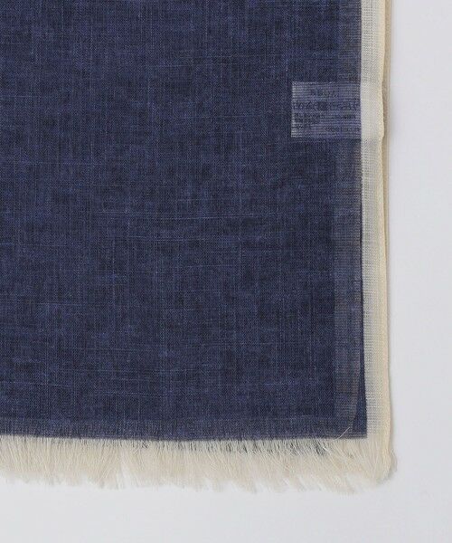 SHIPS / シップス マフラー・ショール・スヌード・ストール | VincenzoMiozza: コットン/リネン スカーフ | 詳細2